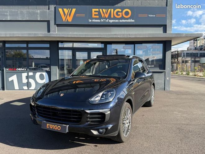 Cliquer pour voir la photo suivante Porsche Cayenne 3.0 E-HYBRID 416CH 330 PHEV 10.8KWH S TI Bleu de 2016