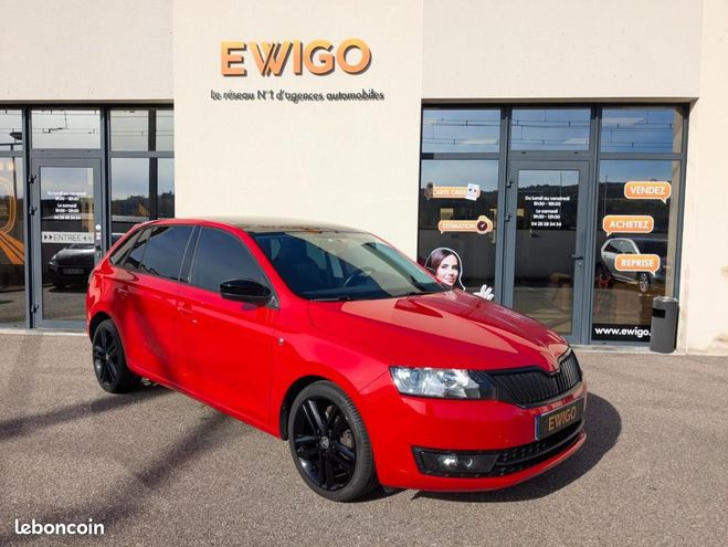Cliquer pour voir la photo suivante Skoda Rapid Spaceback 1.4 TSI 122CH DSG7 style plus Rouge de 2014
