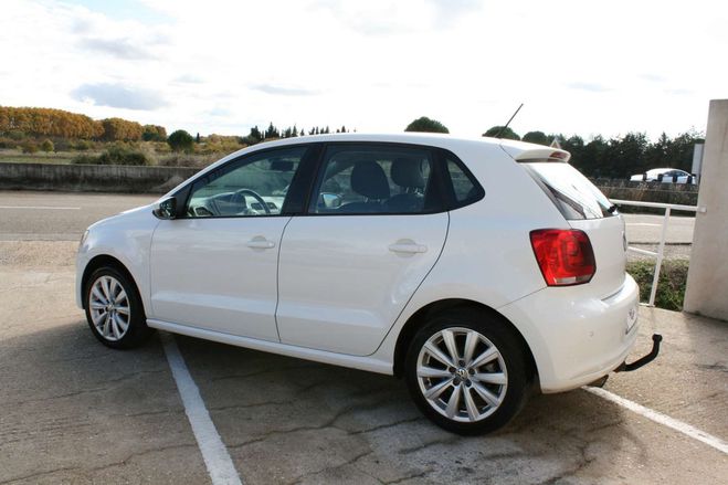 Volkswagen Polo 1.6 TDI 90CH FAP TRENDLINE 5P Blanc de 2010