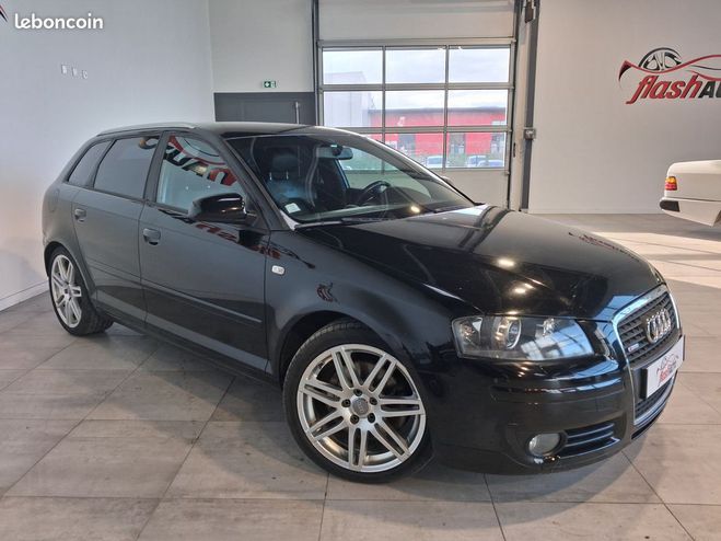 Audi A3 Sportback SERIE 2 TDi S-TRONIC 170cv S-L Noir de 2008
