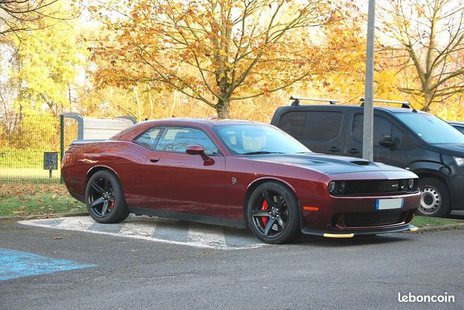 Dodge Challenger hellcat 707cv Bordeaux de 2018