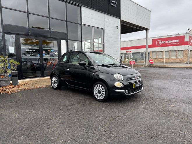 Fiat 500 SERIE 6 1.2 69 ch Lounge Noir de 2018