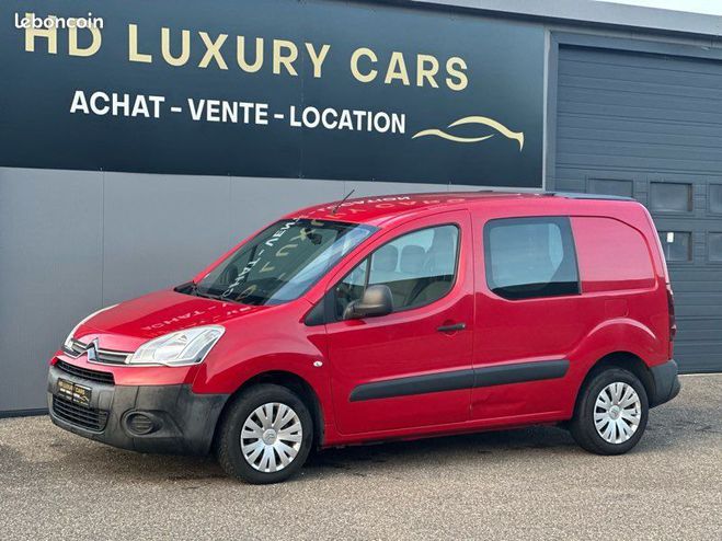Citroen Berlingo 1,6 HDI 90ch, 5cv diesel, 4 portes Rouge de 2014