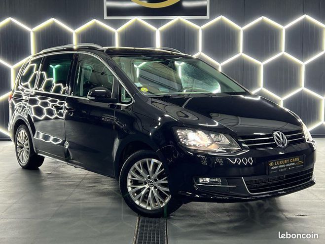 Cliquer pour voir la photo suivante Volkswagen Sharan 2.0 TDI 140CH BLUEMOTION CARAT DSG6 Noir de 2011