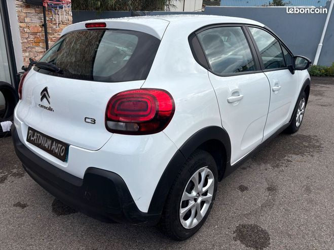 Citroen C3 III (2) 1.5 BlueHdi 100 S&S Feel Bvm6 Blanc de 2021
