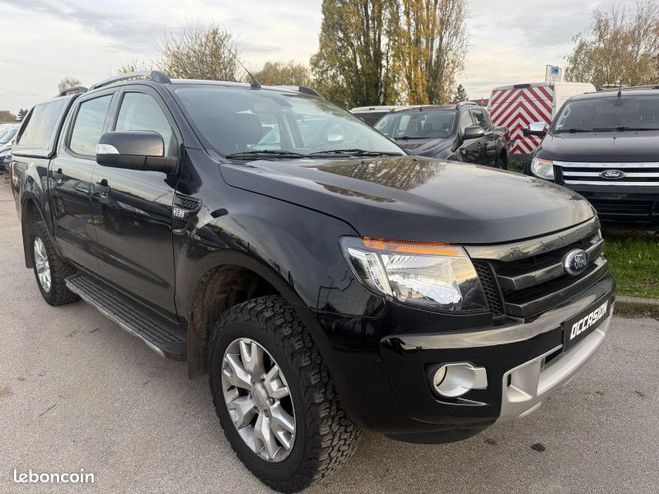 Ford Ranger 3.2 TDCI 200CH DOUBLE CABINE WILDTRAK 4X Noir de 2014