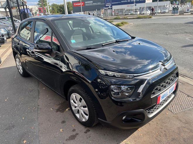 Citroen C3 (2) 1.5 bluehdi 100ch FEEL BUSINESS 06-2 Noir de 2022