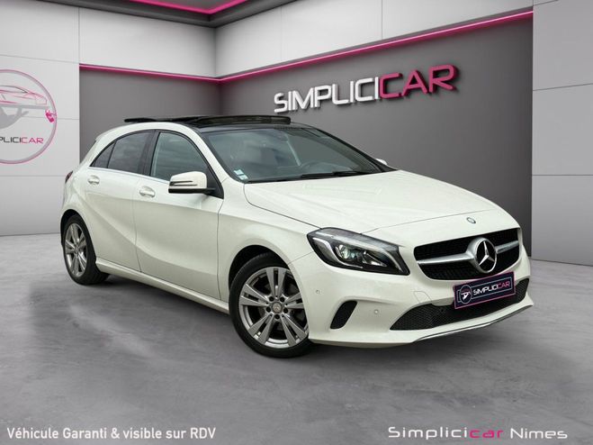 Mercedes Classe A 200 d 7G-DCT Sensation - Toit Ouvrant -  Blanc de 2017