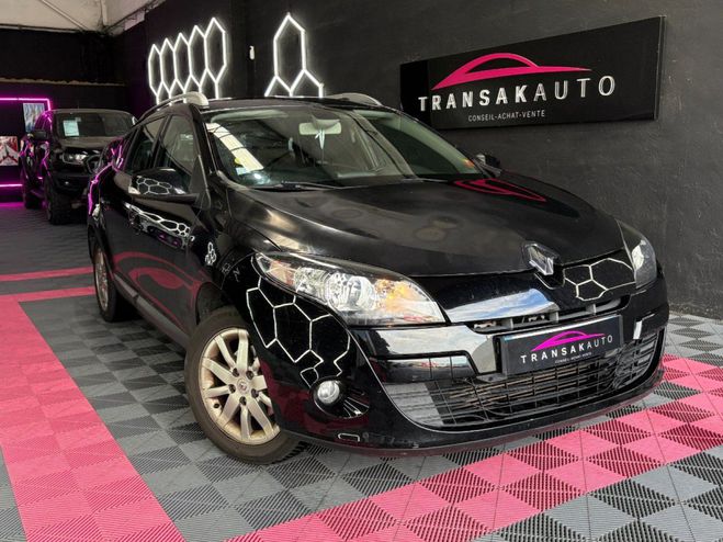 Renault Megane III ESTATE Ovalie 90 ch 1.5 dCi Clim aut Noir de 2012