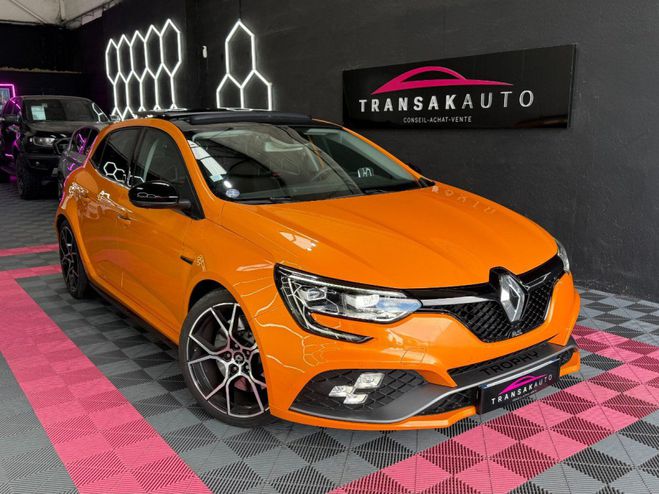 Cliquer pour voir la photo suivante Renault Megane IV BERLINE RS Tophy 300 ch EDC Orange To Orange de 2019