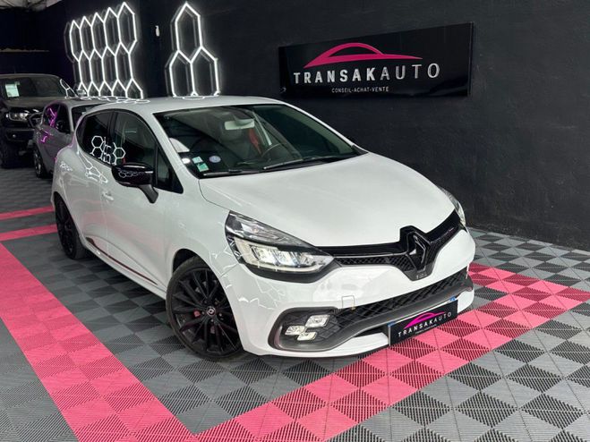Cliquer pour voir la photo suivante Renault Clio IV RS Trophy EDC 1.6 Turbo Energy 220 ch Blanc de 2016
