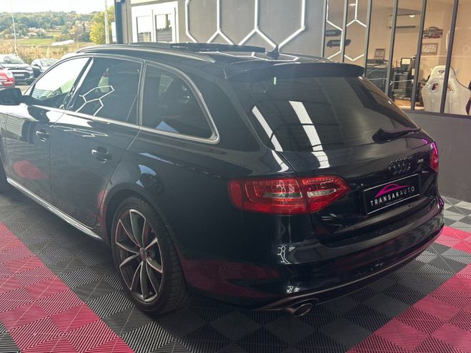 Audi A4 Avant S Line 204 ch V6 3.0 TDI Multitron Noir de 2014