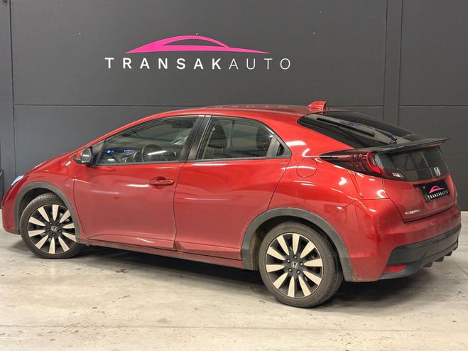 Honda Civic 1.6 i-DTEC 120 Vaillante - SIEGE CHAUFFA Rouge de 2018
