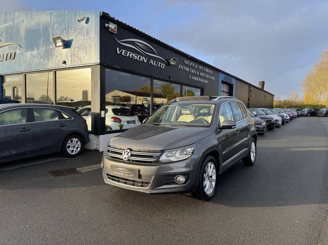 Volkswagen Tiguan 2.0 TDi 140 GPS CUIR TOIT PANO XENON LED GRIS F de 2014