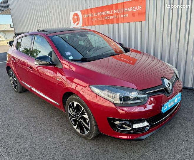 Cliquer pour voir la photo suivante Renault Megane III TCE 130 Bose EDC Rouge de 2015