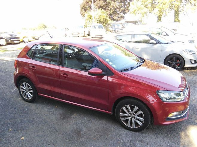 Volkswagen Polo V 1.4 90 TDi BlueMotion Confortline - EM Rouge de 2014