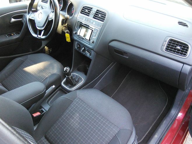 Volkswagen Polo V 1.4 90 TDi BlueMotion Confortline - EM Rouge de 2014