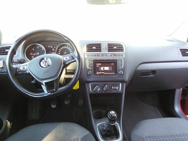Volkswagen Polo V 1.4 90 TDi BlueMotion Confortline - EM Rouge de 2014