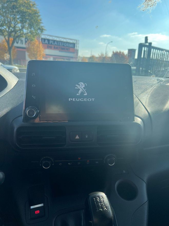 Peugeot Partner III (2) FOURGON 1.5 BLUEHDI 100 S&S STAN Blanc de 2019