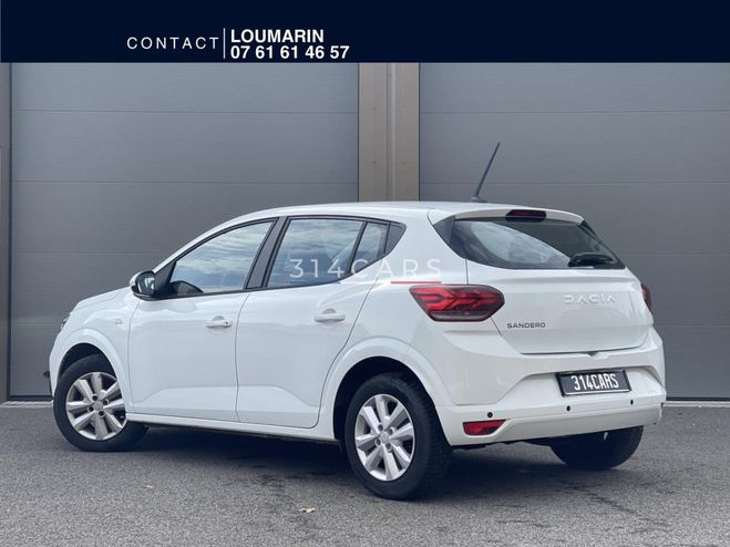 Dacia Sandero 1.0 ECO-G - 100 BERLINE Expression PHASE BLANC de 2023