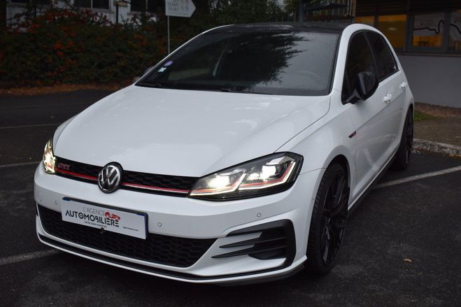 Volkswagen Golf VII 5 Portes Phase 2 GTI TFSi DSG7 245 c Blanc de 2017