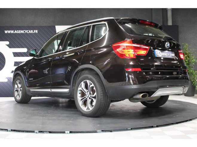 BMW X3 xDrive 20d F25 LCI xLine PHASE 2 Marron fonc de 2015