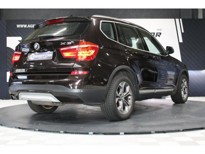 BMW X3 xDrive 20d F25 LCI xLine PHASE 2 Marron fonc de 2015