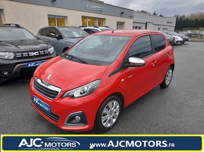 Cliquer pour voir la photo suivante Peugeot 108 VTI 72 STYLE S&S 85G 5P Rouge de 2019