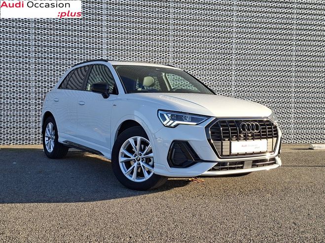 Audi Q3 35 TDI 150 ch S tronic 7 S line plus Blanc de 2024
