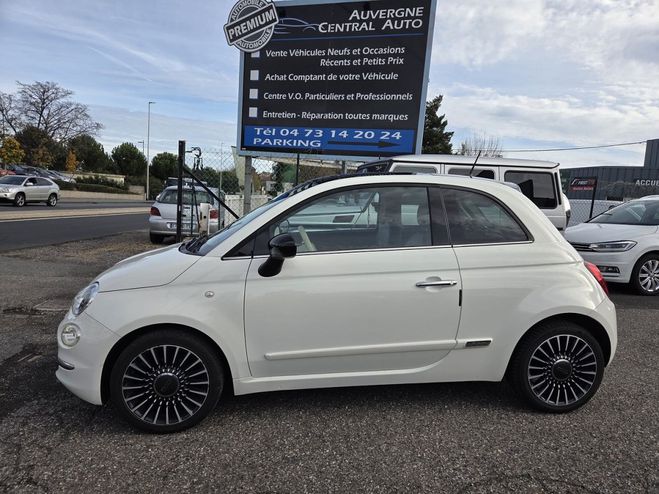 Fiat 500 1.2 8V 69CH LOUNGE Blanc de 2015
