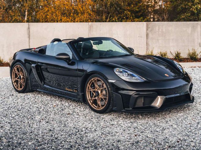 Cliquer pour voir la photo suivante Porsche 718 Spyder RS Weissach Black Bucket Seats Noir de