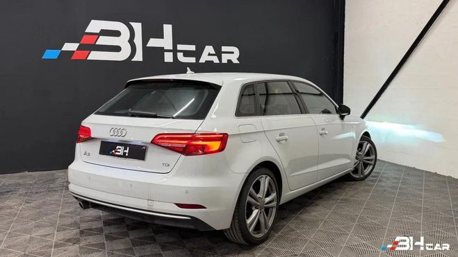 Audi A3 SPORTBACK 1.6 TDI 115 S-LINE S-TRONIC /  Blanc de 2018