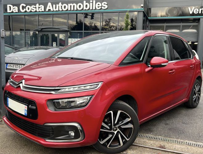 Citroen C4 SPACETOURER 1.5 HDI 130 BOITE AUTOMATIQU Rouge de 2019