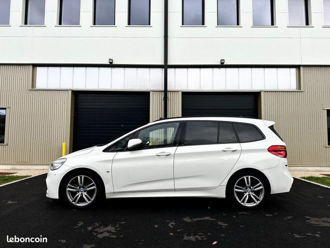 BMW Serie 2 Gran Tourer (F46) 218DA 150CH M SPORT 7  Blanc de 2016