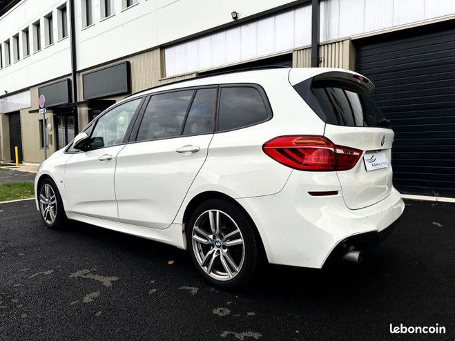 BMW Serie 2 Gran Tourer (F46) 218DA 150CH M SPORT 7  Blanc de 2016