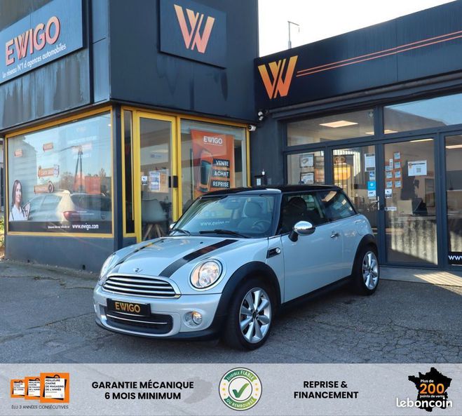 Cliquer pour voir la photo suivante Mini Cooper 1.6 122 CH PACK CHILI SECONDE MAIN Gris de 2013