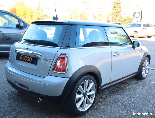 Mini Cooper 1.6 122 CH PACK CHILI SECONDE MAIN Gris de 2013