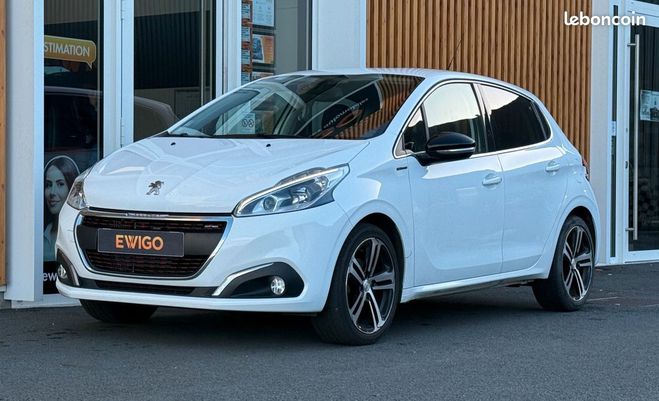 Peugeot 208 110Cv GT LINE EAT BVA START-STOP Blanc de 2015
