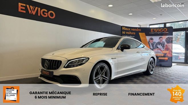 Cliquer pour voir la photo suivante Mercedes Classe C Coupe Sport C63 4.0 476ch V8 BI-TURBO AM Blanc de 2019