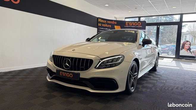 Mercedes Classe C Coupe Sport C63 4.0 476ch V8 BI-TURBO AM Blanc de 2019
