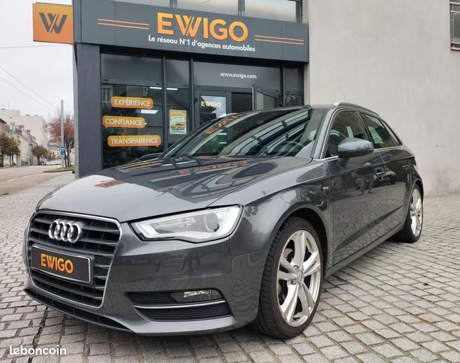 Cliquer pour voir la photo suivante Audi A3 Sportback 1.6 TDI 110 S-LINE S-TRONIC BV Gris de 2015