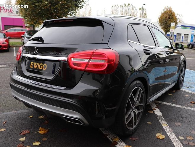 Mercedes Classe GLA Classe 2.0 45 360 AMG 4MATIC SPEEDSHIFT- Noir de 2015