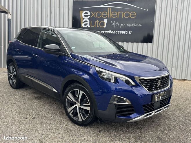 Peugeot 3008 1.6 BLUEHDI 120CH GT LINE S&S Bleu de 2017