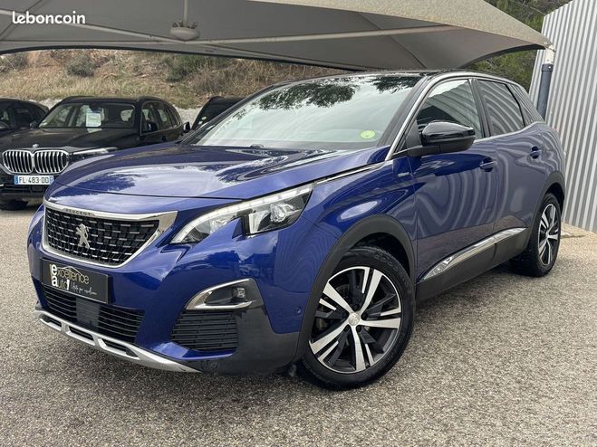 Peugeot 3008 1.6 BLUEHDI 120CH GT LINE S&S Bleu de 2017
