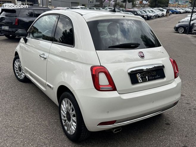 Fiat 500 1.2 8V 69CH LOUNGE Blanc de 2018