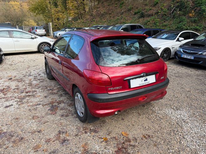Peugeot 206 1.4i 75cv Pack Clim 3me Main Rouge de 2000