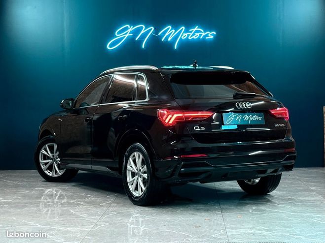 Audi Q3 35 TFSI 150 ch S line tronic 7 GARANTIE  Noir de 2019
