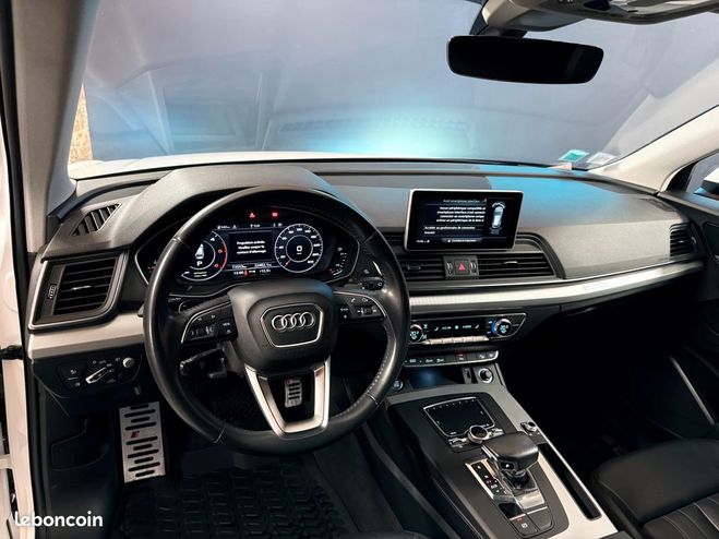 Audi Q5 2.0 TDI 190 ch Design Luxe quattro S tro Blanc de 2018