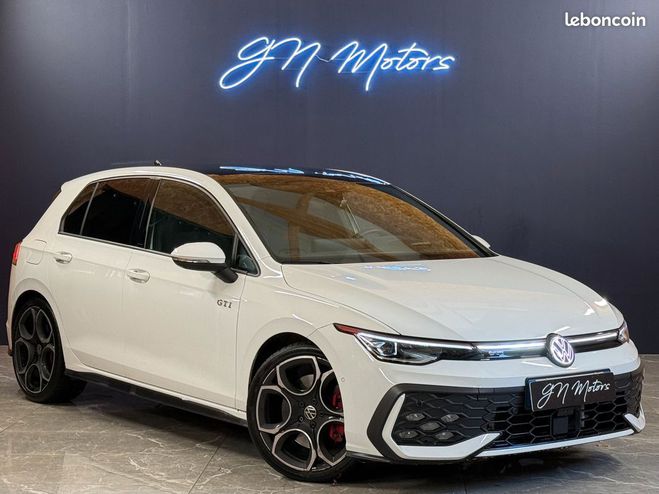 Cliquer pour voir la photo suivante Volkswagen Golf VIII GTI phase 2 GARANTIE 12 MOIS Blanc de 2024