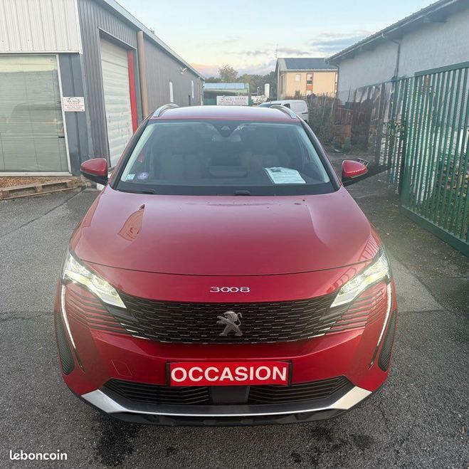 Peugeot 3008 II Phase 2 Allure 130 Ch Distribution ne Rouge de 2021